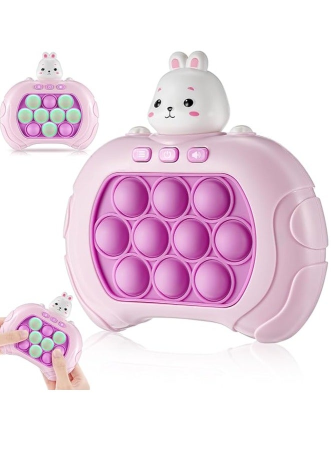 لعبة Pop it Game Quick Push Bubbles Game Handheld Game Machine، ألعاب حسية صغيرة لمرضى التوحد، هدايا للأولاد والبنات، وحدة تحكم لعبة Puzzle Pop | أشكال متعددة وألوان متعددة | قد يختلف الشكل واللون - Image 3