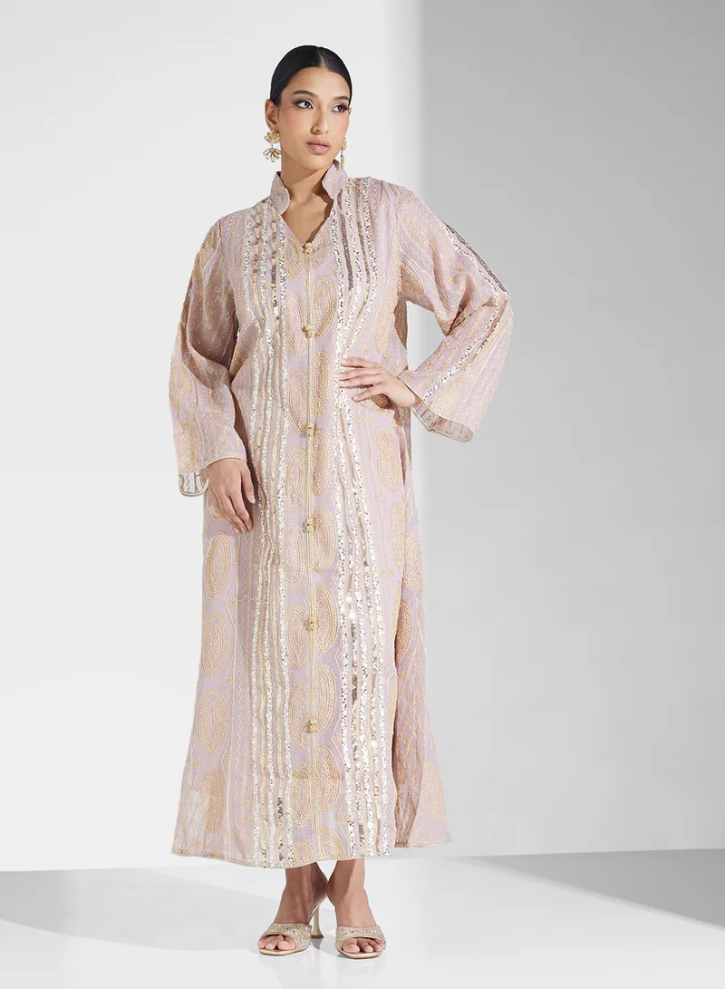 Khizana  Embroidered Jalabiya for Women | Best Price UAE