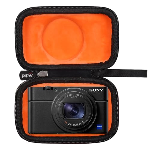 Mchoi Camera Storage Case Fits for Sony RX100 VA/ RX100 VI/ RX100 V/ RX100 IV/RX100 III /RX100 II/Canon G7X/G9X/G5X/SX740/SX620/Sony ZV-1 II/ZV1II/ ZV1/ZV-1F/ZV1F Digital Camera, Case Only - Image 1