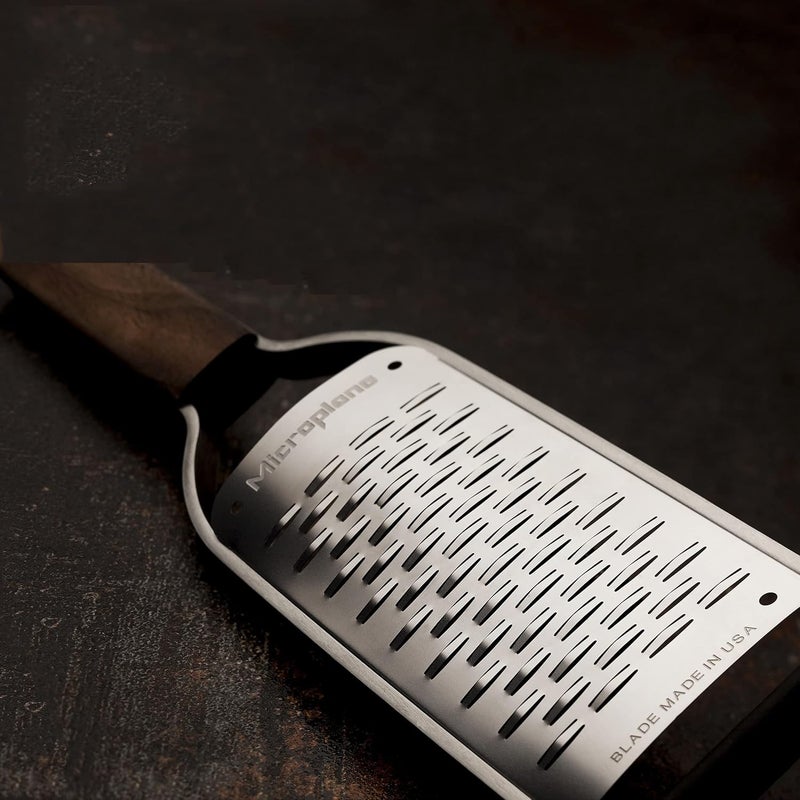 Microplane Kitchen grater Ribbon for hard cheese, apple, carrot, zucchini and chocolate with stainless steel blades - Made in USA - Image 1