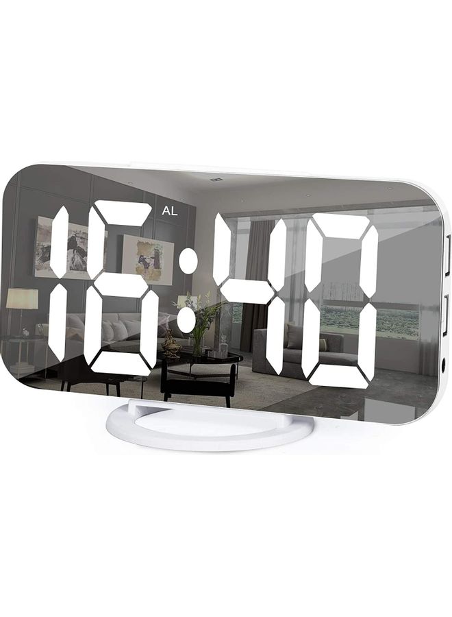 NIBEMINENT Digital Alarm Clock Multicolour 6.2 x 0.5 5.1cm - Image 1