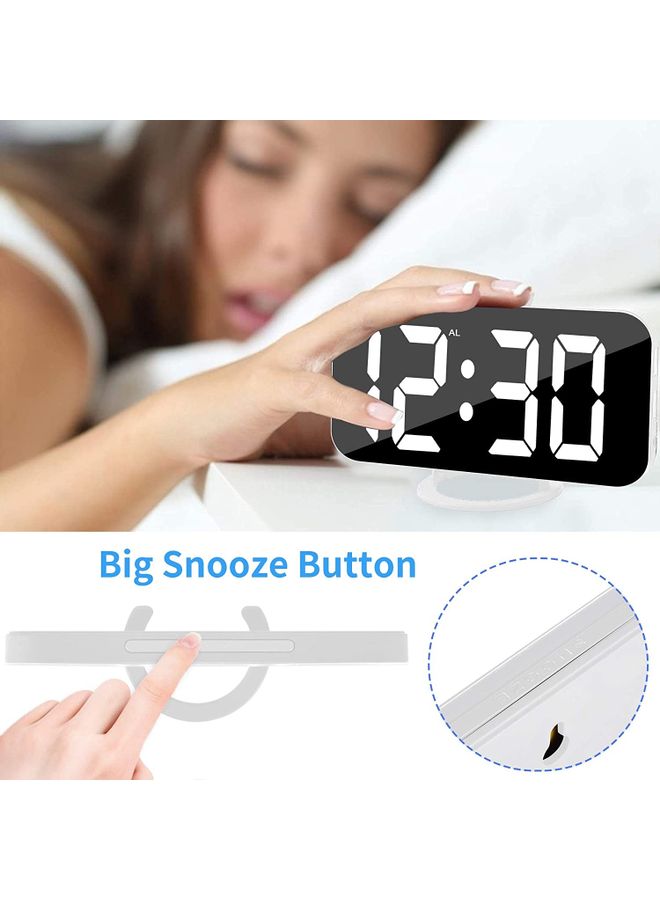 NIBEMINENT Digital Alarm Clock Multicolour 6.2 x 0.5 5.1cm - Image 5