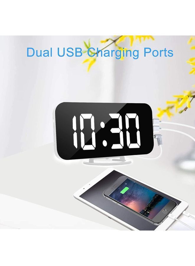 NIBEMINENT Digital Alarm Clock Multicolour 6.2 x 0.5 5.1cm - Image 3