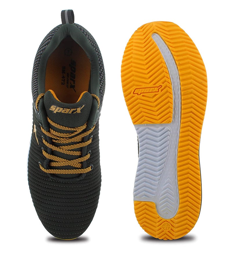 SPARX Mens SM 472 | Enhanced Durability & Soft Cushion | Gold Running Shoe - 6 UK (SM 472) - Image 5