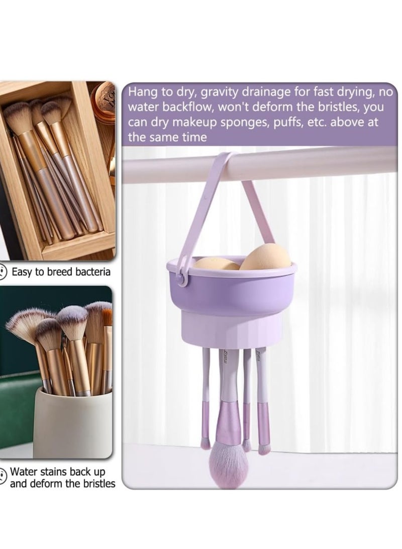 Multi-purpose tray for cleaning, drying and storing makeup brushes - 3 in 1 - Image 5