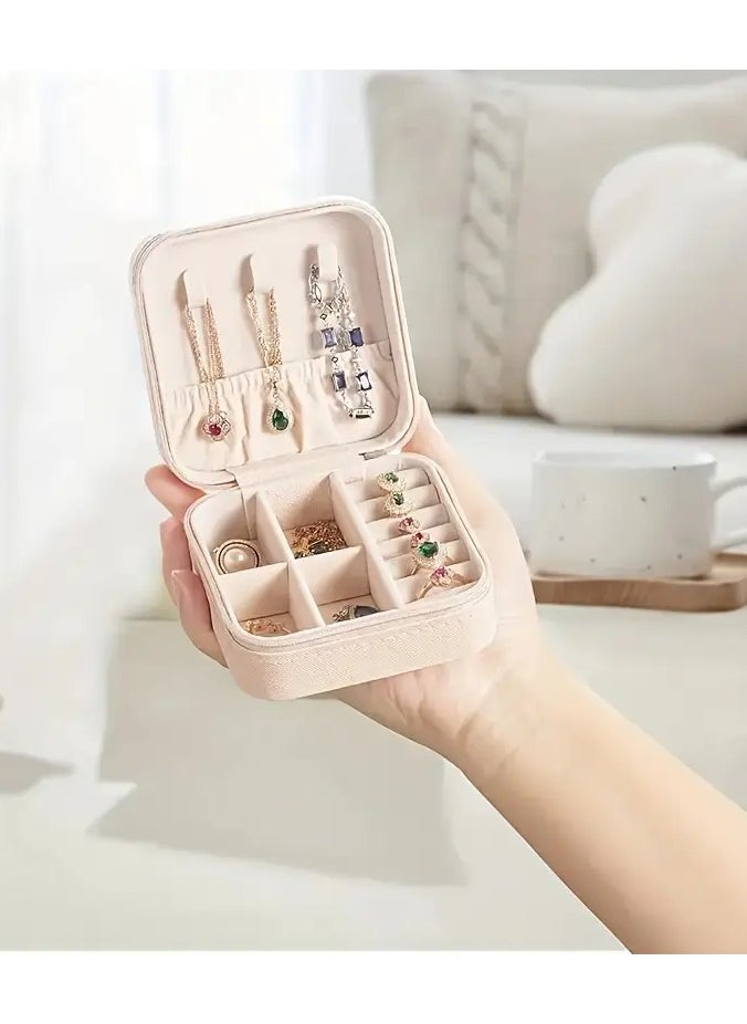 Ucanbe A Travel Jewelry Box Suitable for Necklaces, Earrings, And Rings, Specially for Valentine'S Day, Jewelry Boxes  - Image 4