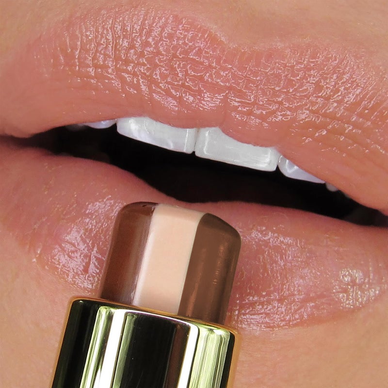 Winky Lux Affogato Tri-Color Tinted Lip Balm â€“ Hydrating Lip Care with Jojoba Oil & Vitamin E, Sheer Nude Tint, Vanilla Coffee Scent, Moisturizes and Softens Dry Lips - Image 5