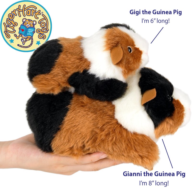 TigerHart Gigi The Guinea Pig - 6 Inch Stuffed Animal Plush - Image 5