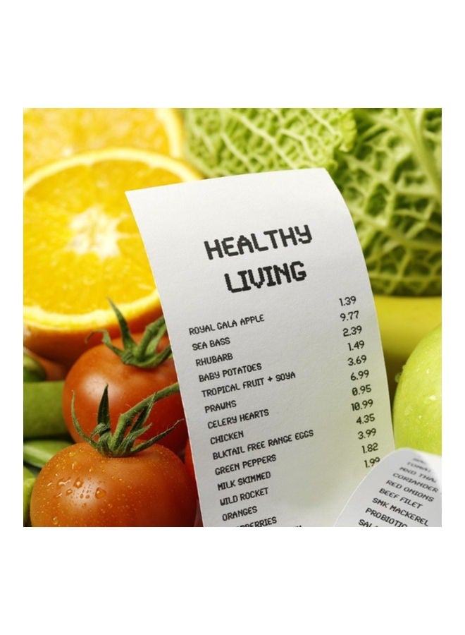 10 لفة الحرارية ورقة استلام لفة ، 57 × 30mm طباعة الفواتير ، وتلقي نقاط البيع / سجل النقدية ، آلة بطاقة الائتمان - Image 3