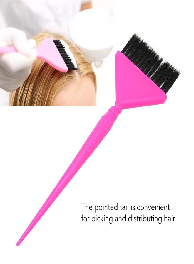 yuyte Hairdressing Dye Brush, Hair Color Brush, Hair Coloring Brush, Hair Color Brush, 6 Piece Long Tail Hair Dye Brush Set for Hair Hairdressing Salon - Image 3