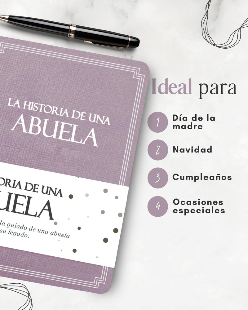 Coco & Lan Abuela, comparte tu historia conmigo (Tapa dura): 250+ Preguntas, Libro de recuerdos y memorias, Regalo para Abuela de nietos, DÃ­a de la Madre, CumpleaÃ±os, Aniversario y Navidad. (EdiciÃ³n en espaÃ±ol) - Image 5