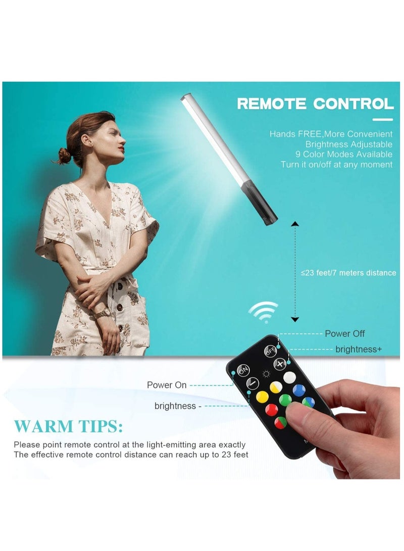 ELTRAZONE Jmary FM 128 RGB RGB Led Light Waterproof Lighting Bar With OLED Display Indicator  - Image 5