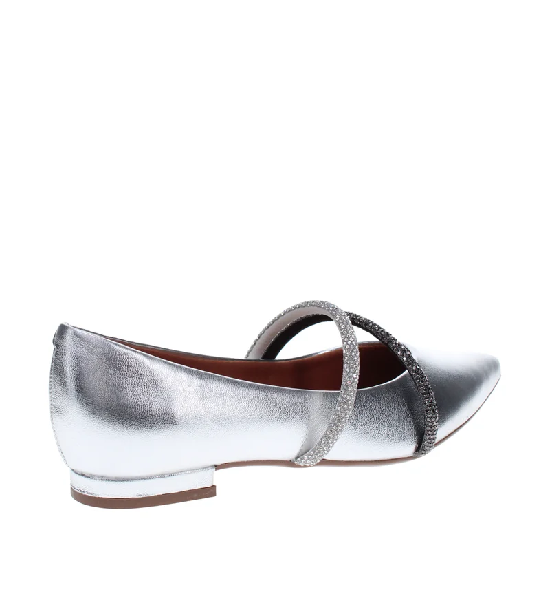 Vizzano  VIZZANO Low Heel Shoes for Ladies – SILVER Shoes with Ankle Strap | Comfortable PU Upper & TPR Sole for Women | Best Price UAE