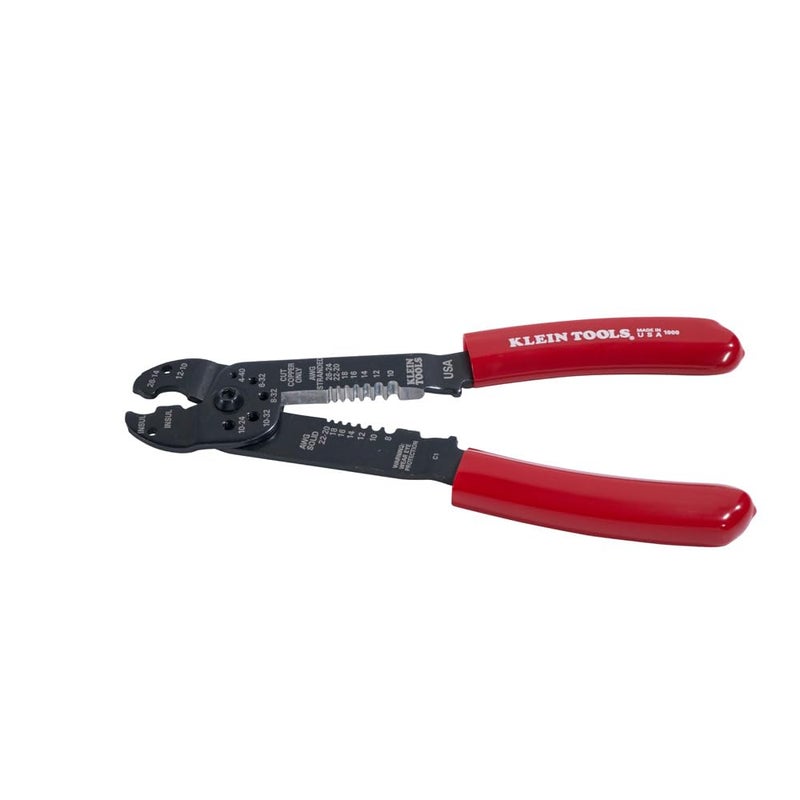 Klein Tools Klein Tools 1000 Multi Tool, Made in USA, 6-in-1 Stripper, Crimper, Wire Cutter, Screw Measure and Shears, Multi-Purpose Lineman Tool  - Image 5
