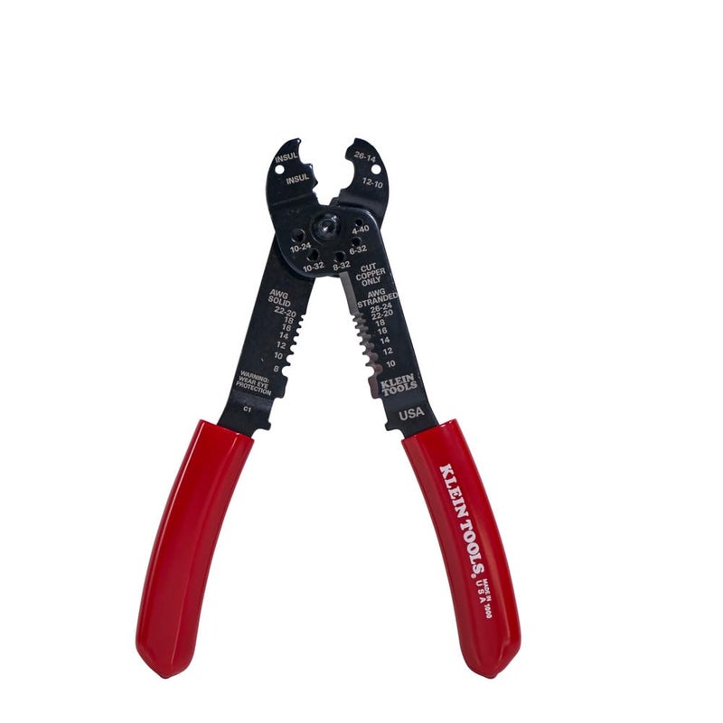 Klein Tools Klein Tools 1000 Multi Tool, Made in USA, 6-in-1 Stripper, Crimper, Wire Cutter, Screw Measure and Shears, Multi-Purpose Lineman Tool  - Image 4