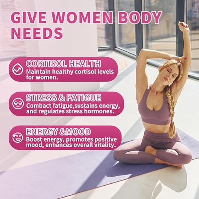 Wanish Cortisol Supplements for Women Liquid Drops, Natural Herbal Extract Complex for Women, Maintain Healthy Cortisol Levels - 90 Day Vegan Supply - Image 5