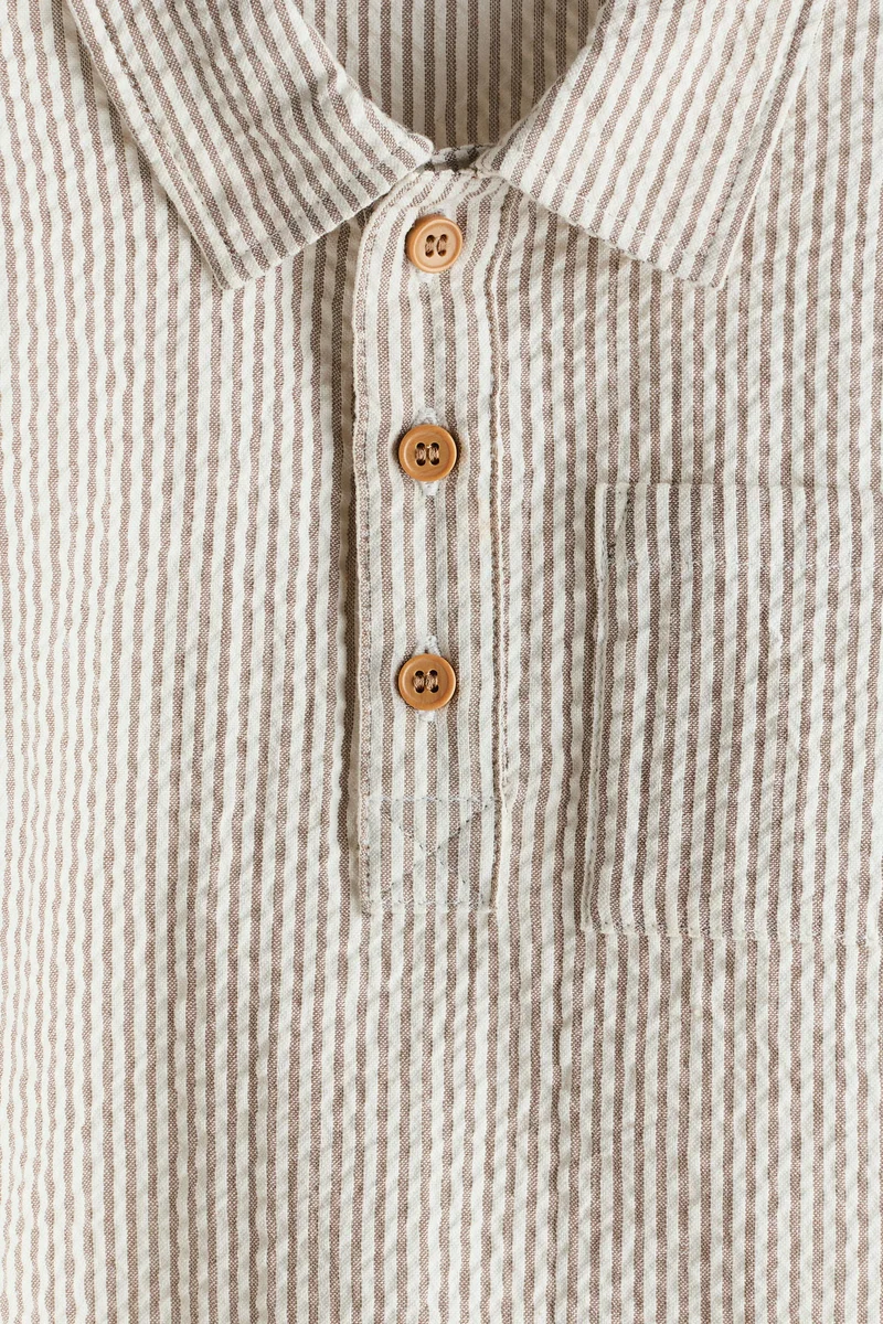 H&M 2-piece cotton seersucker set