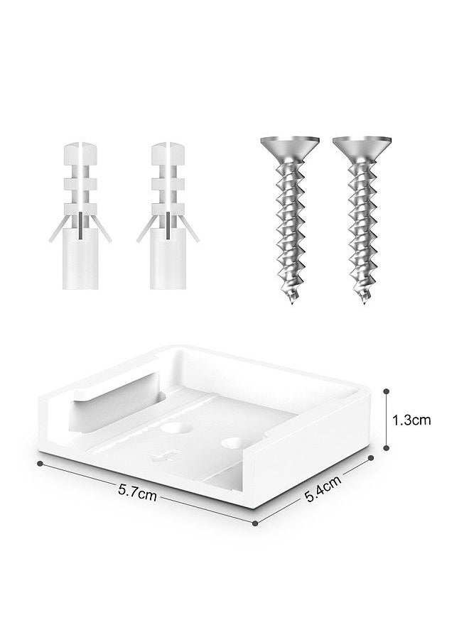 Generic - Wyze Camera Wall Mount Base Holder Wall Mount Bracket For Wyze Cam Smart Camera and iSmart Alarm Spot Camera Protect From Drop - Image 1