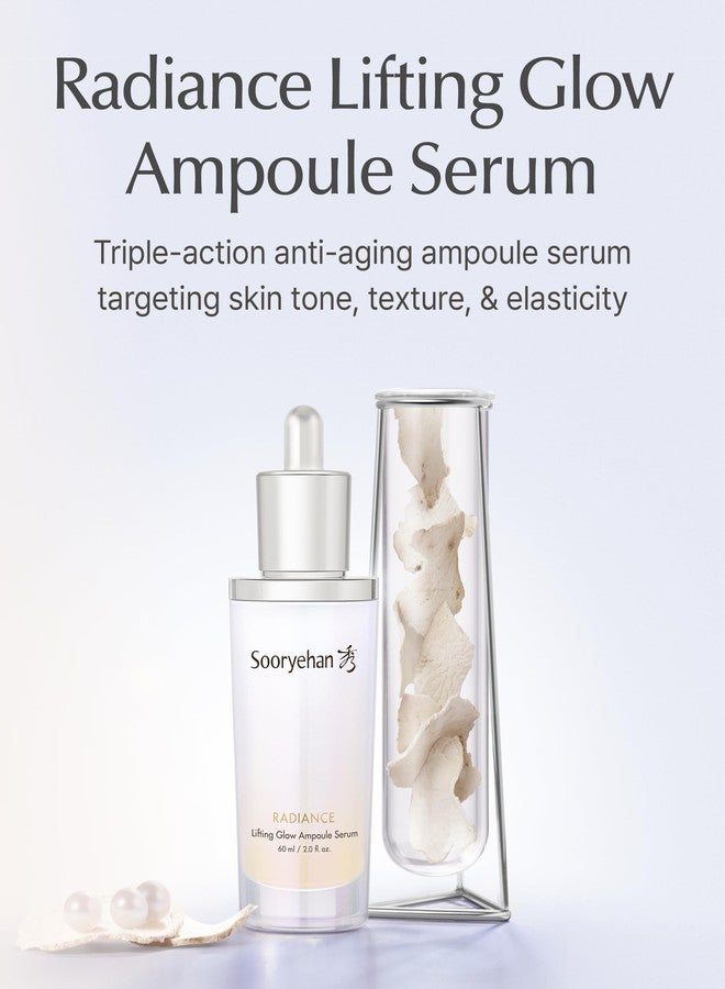 SOORYEHAN Lifting Ampoule Serum (2.02fl oz) - Triple-Action Anti-Aging Serum for Skin Tone, Texture, and Elasticity with 5% Niacinamide and Triple Collagen Blend - Image 2