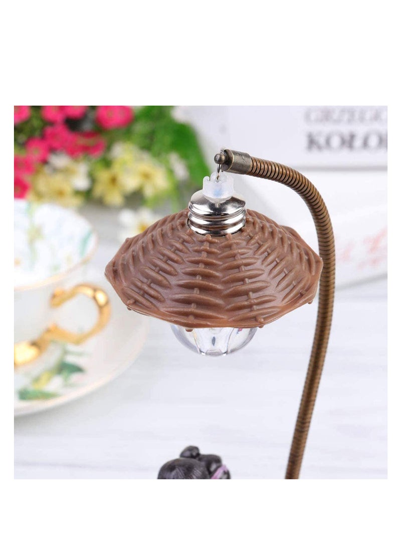 Barakah ضوء ليلي للزوجين في غرفة النوم، "فقط من أجلك" زينة ضوء مكتبي، مصباح طاولة لطيف بتصميم جذع شجرة ريسين، 9 * 6.5 * 20 سم، هدية عيد ميلاد للنساء والفتيات - Image 2