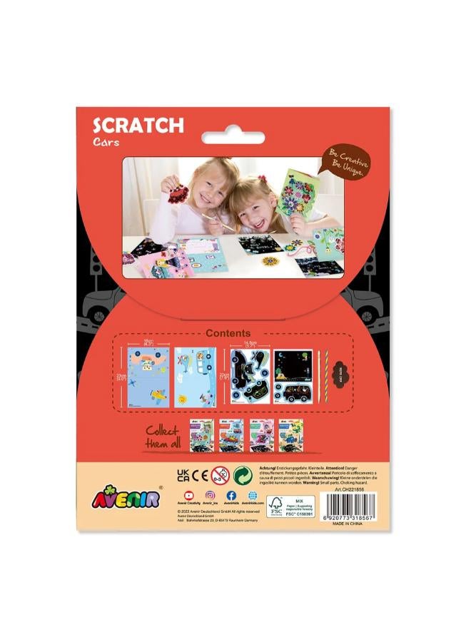 Avenir Scratch Greeting Card Cars - Image 3