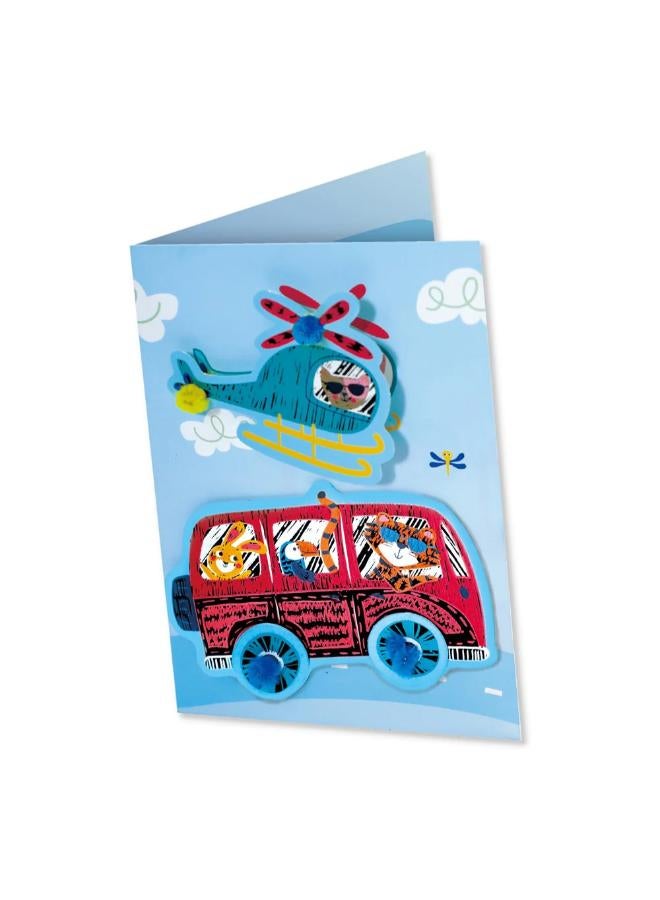 Avenir Scratch Greeting Card Cars - Image 2