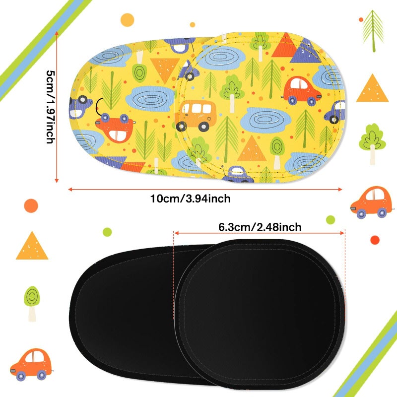 Newcotte Newcotte 12 Pcs Eye Patch for Kids Girls Boys Reusable Eye Patch for Glasses over the Lens Colorful Eye Patch Toddler Eye Patch Adorable Kids Eye Patches Assorted Eye Patch Cover (Fresh)  - Image 4