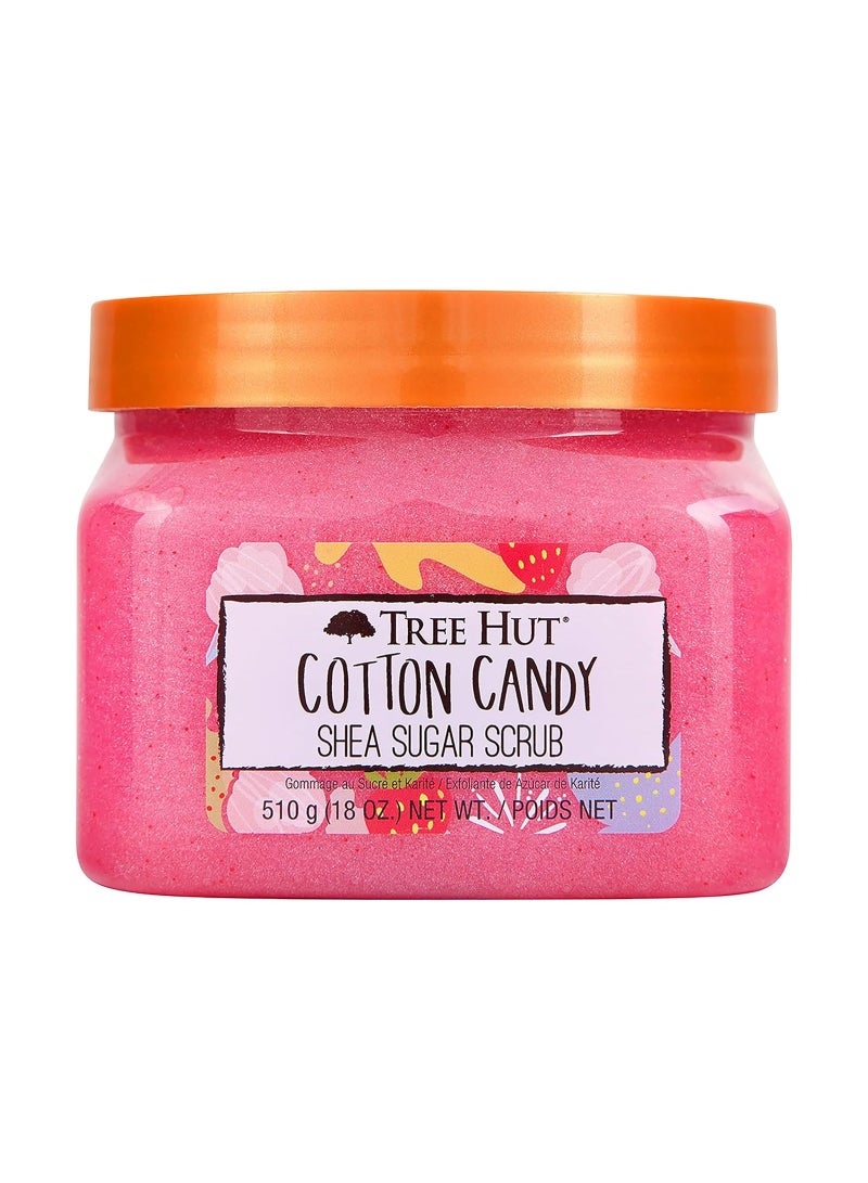 Tree Hut سكر الشيا مقشر الجسم قطن الحلوى
