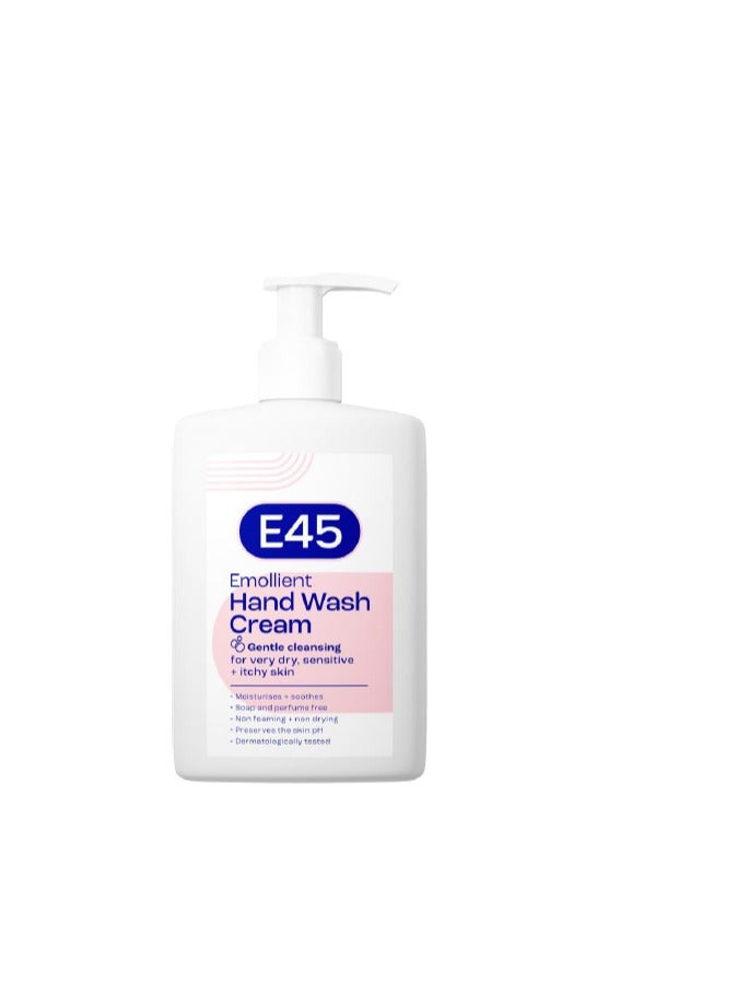 E45 EMOLLIENT HAND WASH CREAM 250ML