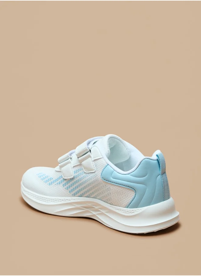 Oaklan by Shoexpress Colourblock Sports Shoes with Hook and Loop Closure