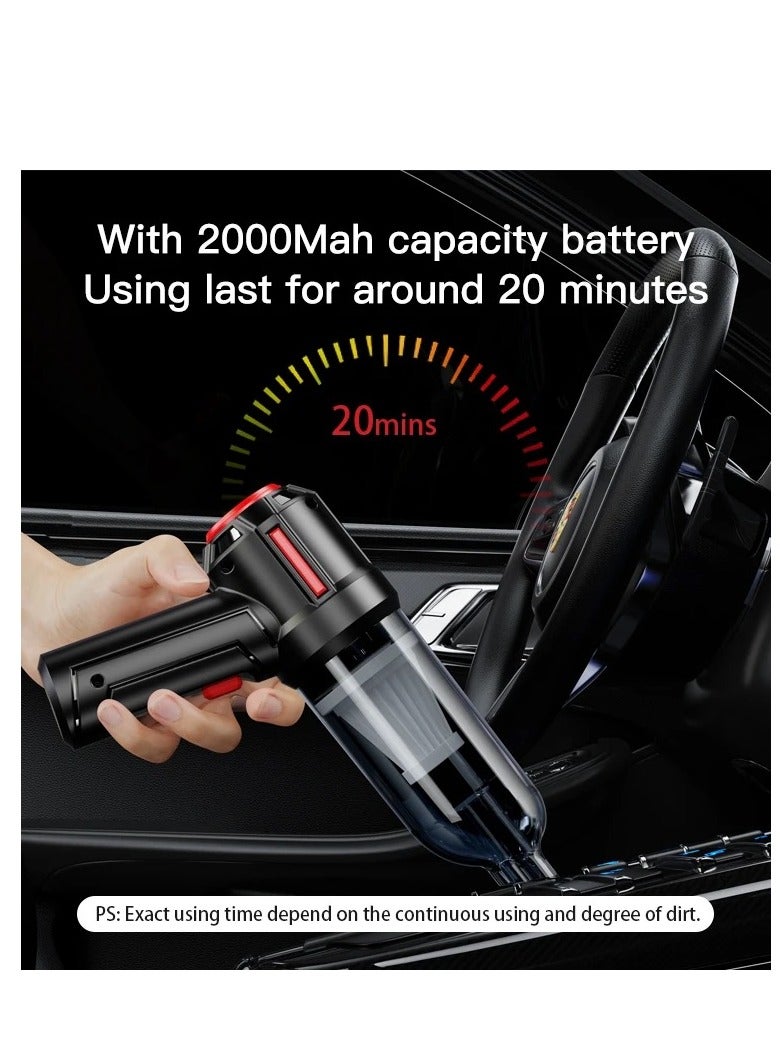 YESIDO Mini Vacuum Cleaner High Power 4500Pa Cleaning Tool (VCO3) - Image 3