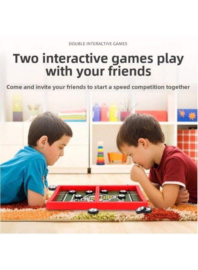 Bouncing Chess Parent-Child Interactive Children's Ice Hockey Board Game Strange Boys Educational Toys-Color:Crazy Playing Go-basketball (blue) - Image 4