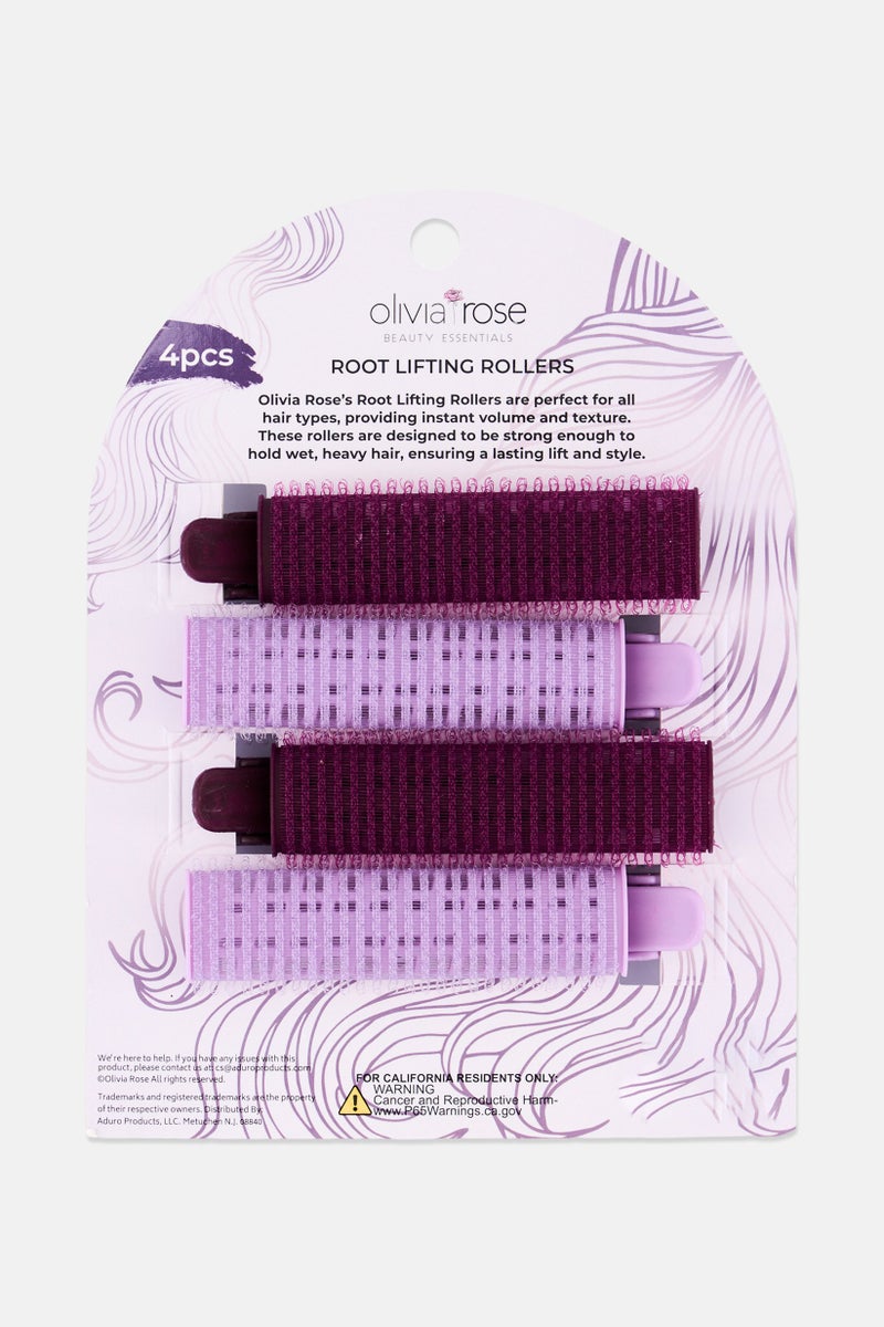 Olivia Rose 4 Pieces Root Lifting Rollers, Multicolor - Image 2