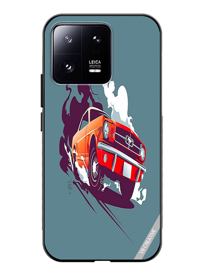 Protective Case Cover For Xiaomi 13 Mustang Design Multicolour