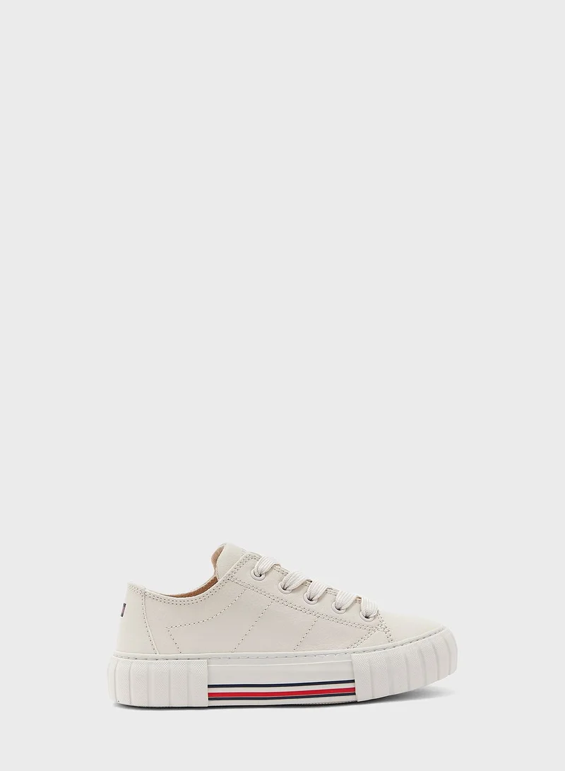 TOMMY HILFIGER Kids Low Top Lace Up Sneakers