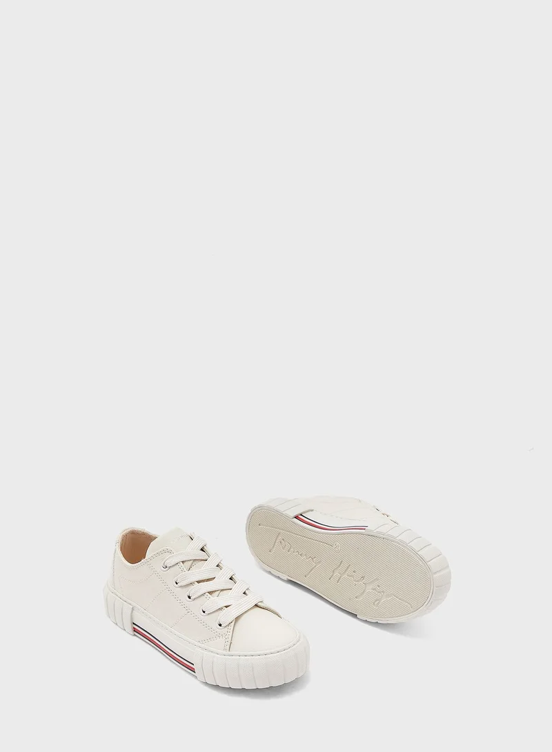TOMMY HILFIGER Kids Low Top Lace Up Sneakers