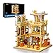 JMBricklayer Medieval House Building Kit for Adults 30126 EuroStyle Bookstore Building Sets with LED Light Creative Modular Architecture Sets Collectible House Toy Model Gift for Adult Women - Image 2