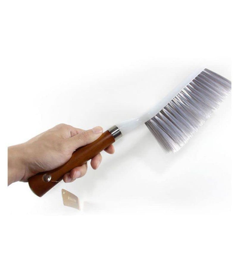 Puthak Plastic Handle Brush Hand Broom Household Cleaning Brush Soft Bristles Dusting Brush for Bed,Sofa,Furniture,Clothes,Car, Pack of 2 - Image 2