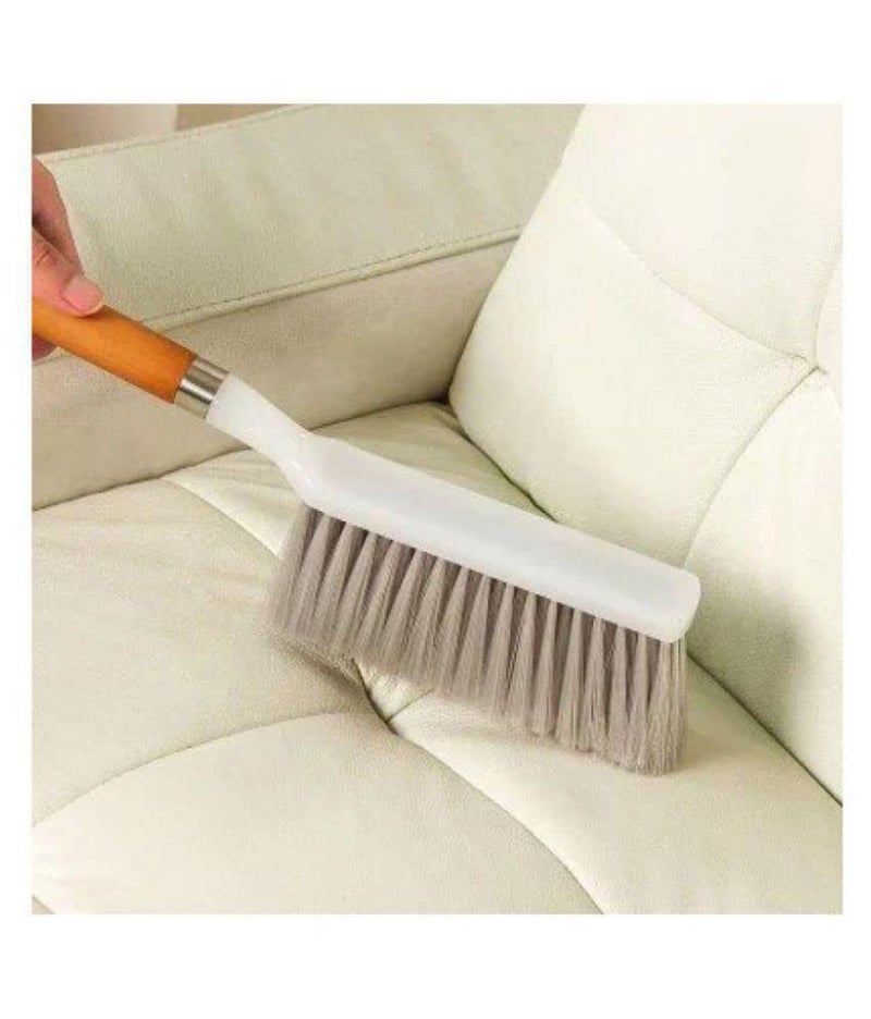 Puthak Plastic Handle Brush Hand Broom Household Cleaning Brush Soft Bristles Dusting Brush for Bed,Sofa,Furniture,Clothes,Car, Pack of 2 - Image 3