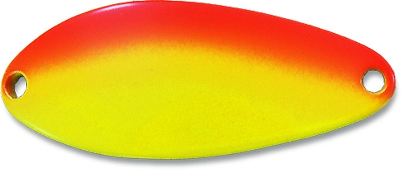 Acme Tackle Little Cleo 2/5Oz Chartreuse Orange Stripe - Image 2