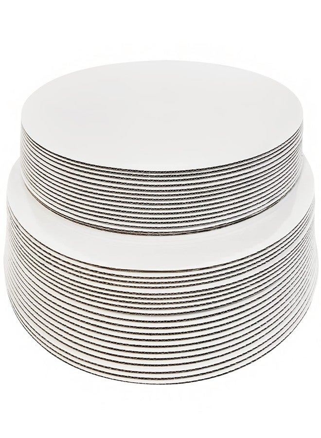 Onemore ONE MORE [35pcs] 12" White Cake board Round,Disposable Cake Circle Base Boards Cake Plate Round Coated Circle Cakeboard Base 12inch,Pack of 35 - Image 4