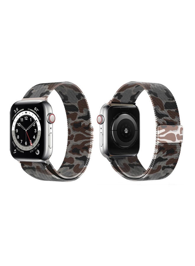 اليشمك سوار ميلانيز بديل لساعة أبل متعدد الألوان