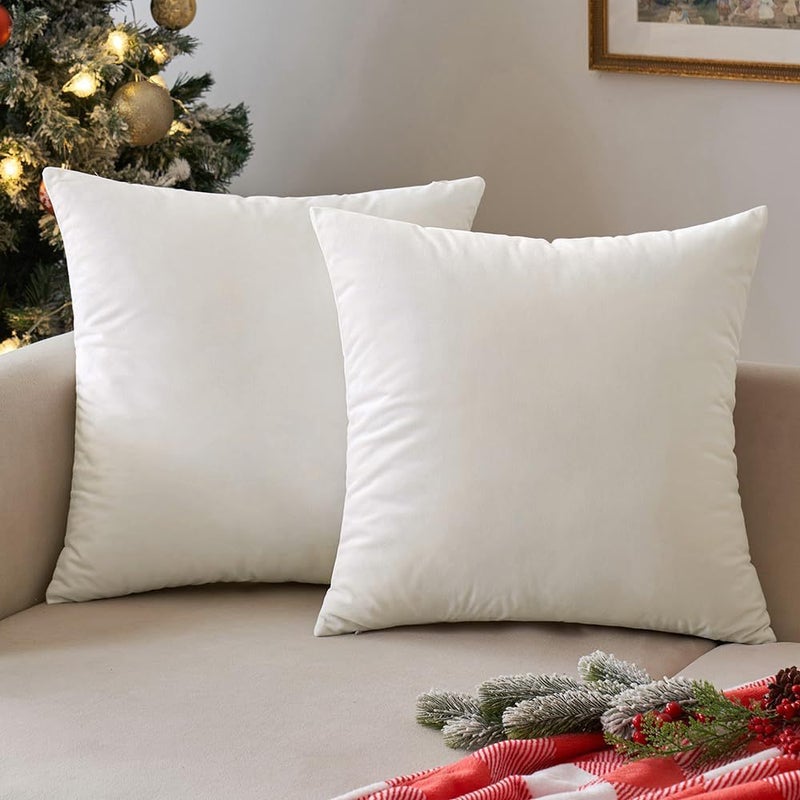 Solid Color Velvet Pillow Cover, Modern Style - Image 4