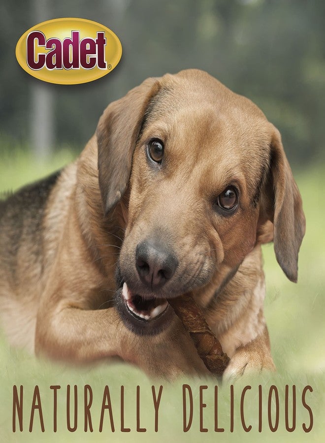 Cadet Gourmet Triple Chews Pork Hide, Sweet Potato, & Duck Dog Treats - Healthy Dog Treats for Small & Large Dogs - Inspected & Tested in USA (6 Count) - Image 4