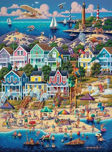 Buffalo Games - Dowdle - Outer Banks - 1000 Piece Jigsaw Puzzle for Adults -Challenging Puzzle Perfect for Game Nights - Finished Size is 26.75 x 19.75 - Image 2