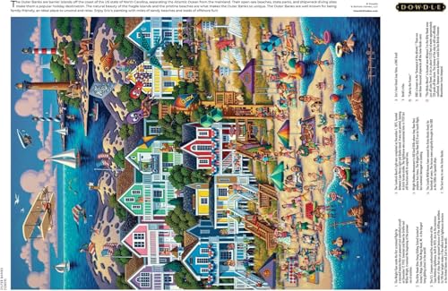 Buffalo Games - Dowdle - Outer Banks - 1000 Piece Jigsaw Puzzle for Adults -Challenging Puzzle Perfect for Game Nights - Finished Size is 26.75 x 19.75 - Image 5