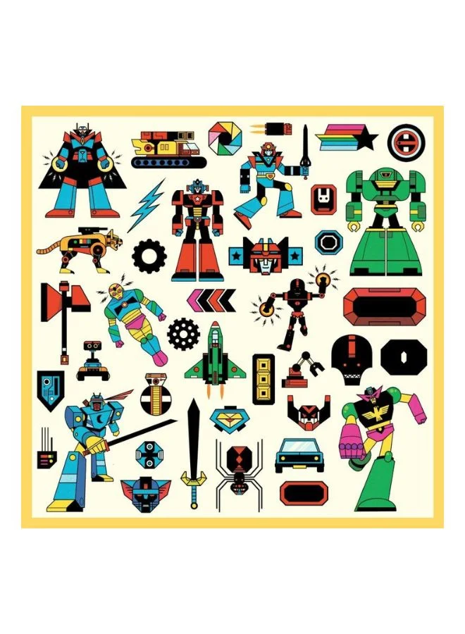 DJECO Robots Stickers