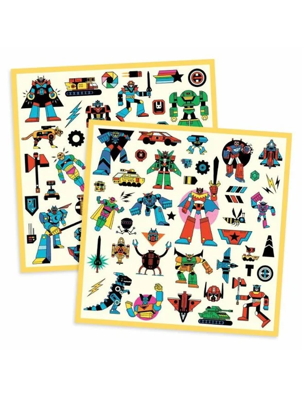 DJECO Robots Stickers