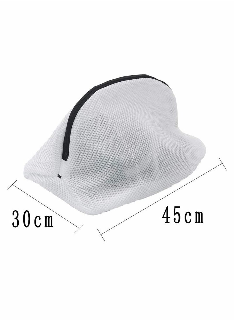 HomarKet Shoe Wash Bags Set Of 3 Reusable Mesh Shoe Laundry Bags For Sneakers Trainers Running Shoes Fit Up To Menâ€  - Image 2