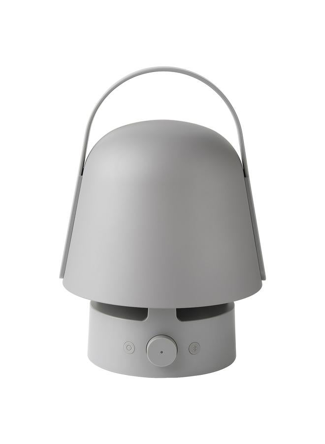 erorex Bluetooth Speaker Lamp, Outdoor/Grey  - Image 1